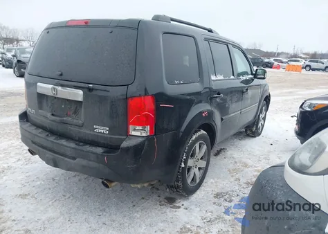 2014 Honda Pilot Touring from USA, damaged, VIN 5FNYF4H91EB019760
